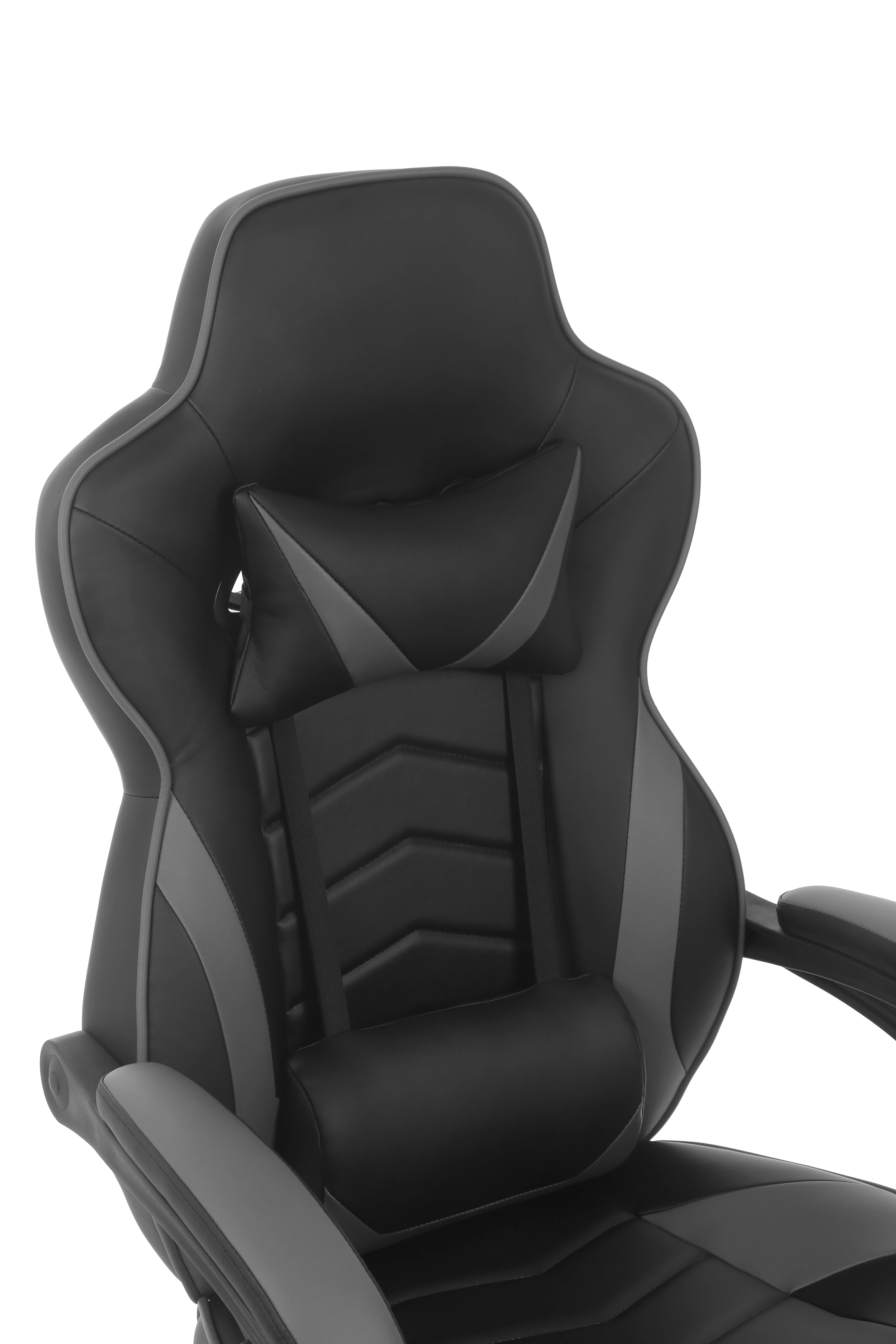 durable gray gaming chair for heavy people gamer chair with footrest grey massage gamer chair cadeira de jogos