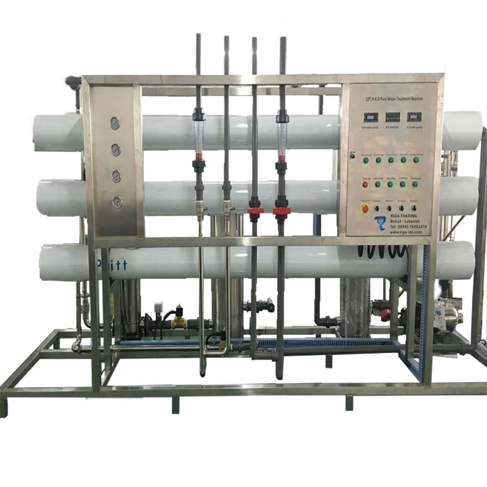 Industrial Large Vertical Demineralized Water Filtration Equipment Direct Drinking Water Purifier