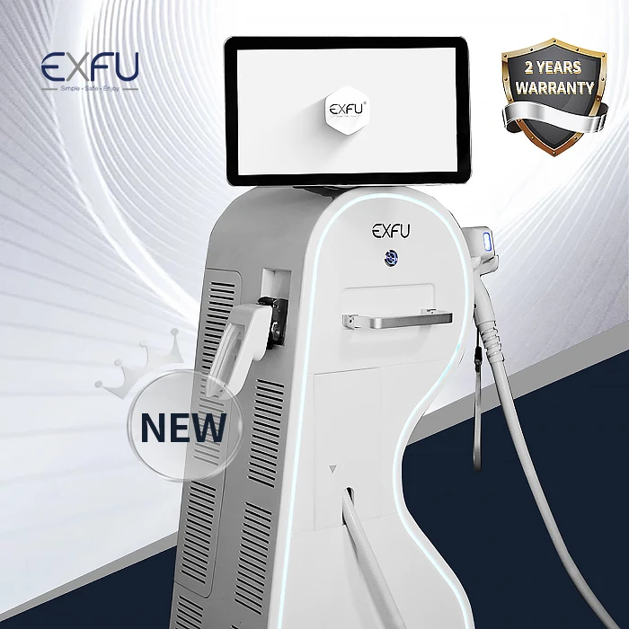 2023 New CE TUV 1800W 2000W ND YAG+DIODE laser two handles laser hair removal Tattoo removal machine