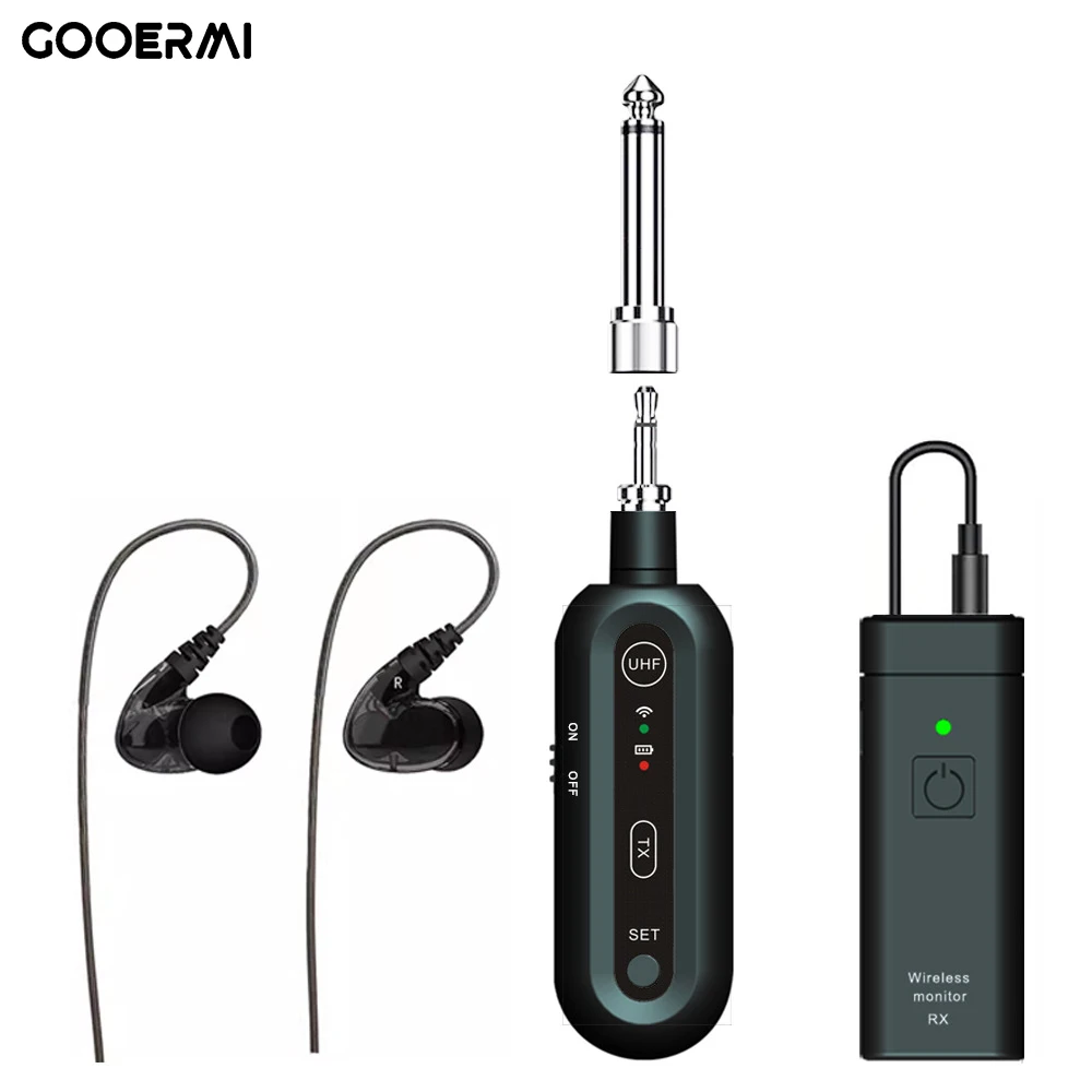 MIM-M1 wireless monitoring singer stage return music accompaniment audio host voice real-time return ear monitoring system UHF