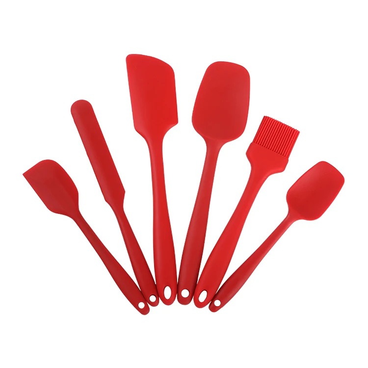 
Bpa Free Baking Utensils Set Baking Spatulas Food Grade Silicone Baking & Pastry Tools Kitchen All-season Retail Box 6-8 Per Kit 