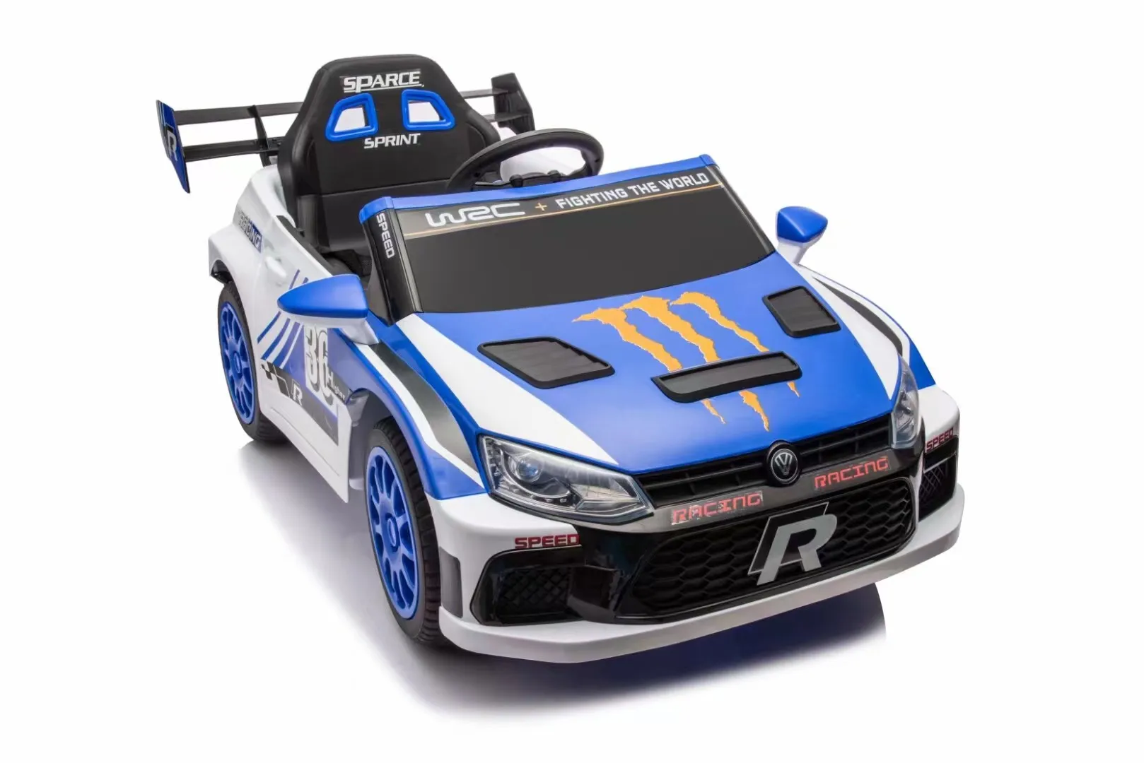 High Quality 12v Batteries Two Seat Electric Car / Baby Ride On Toys Car / Kids Electric Off-road Car Suv With Safety Belt