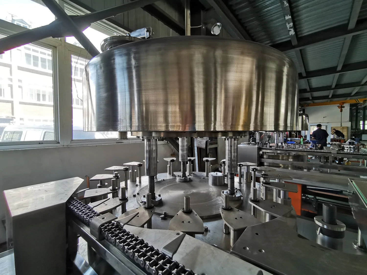 tin tomato sauce can filling machine