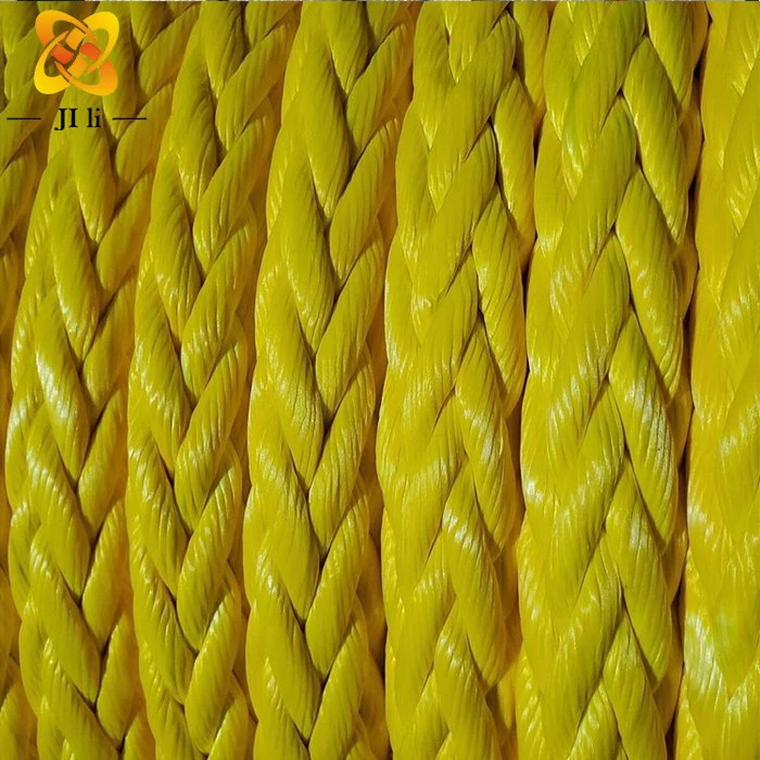 Mooring rope, ultra-high molecular weight polyethylene double-layer braided rope, ocean ship rope