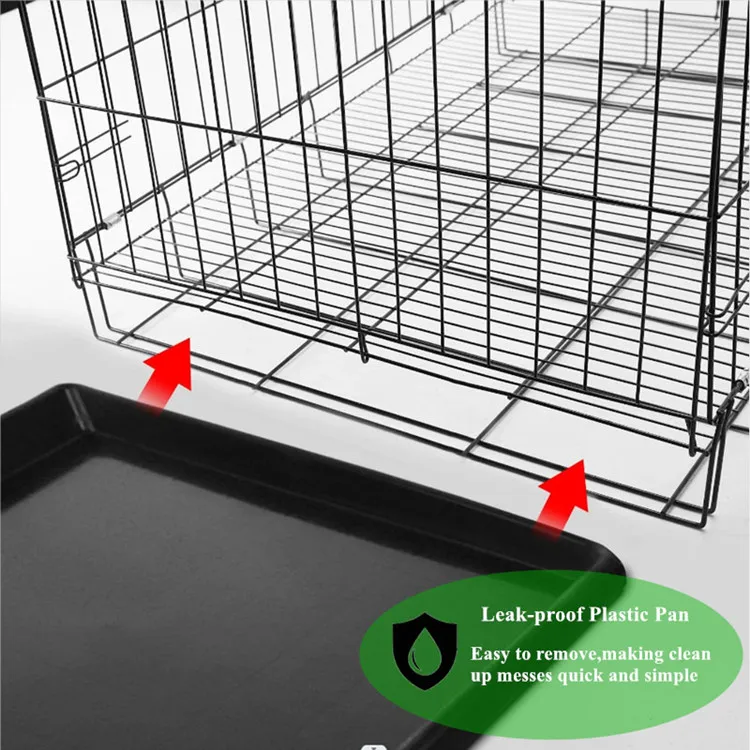 L XL XXL Metal Crate Pet Cages Carriers Dog Kennels Pet Cages Wire Dog Cages for Pet