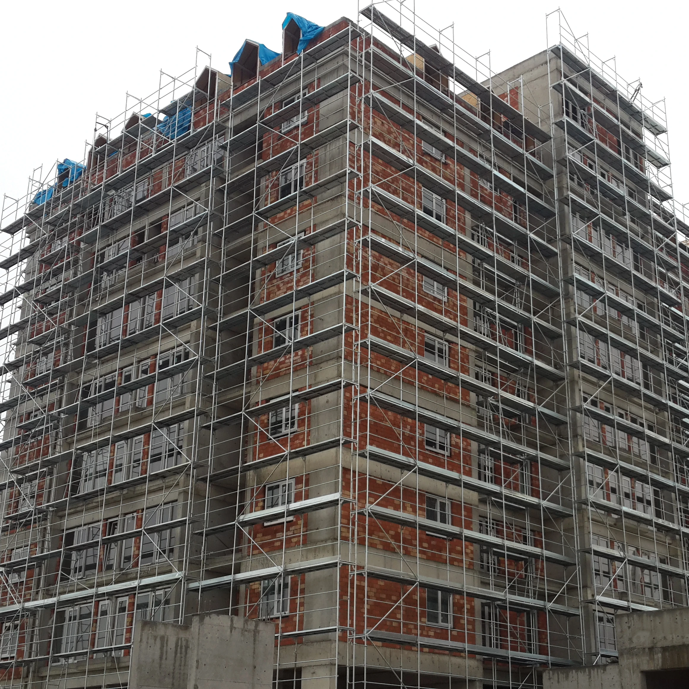 H Type Full Safety Galvanized Steel Scaffolding Systems