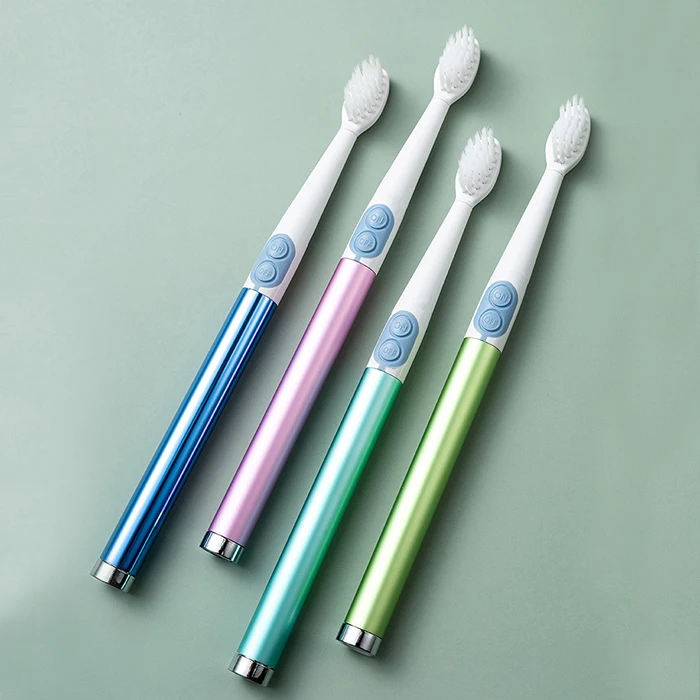 High Quality Battery Power Slim Electric Toothbrush for Adult