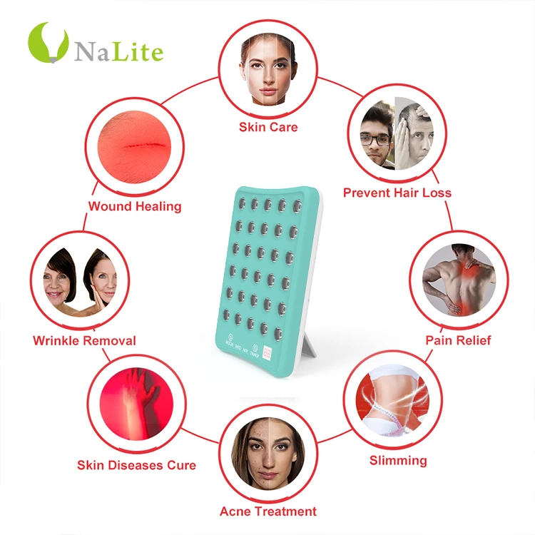 Professional Medical 3 Color Red/Blue Light Infrared Therapy Skincare Facial Steamer Personal Sport Mini Equipment Lamp