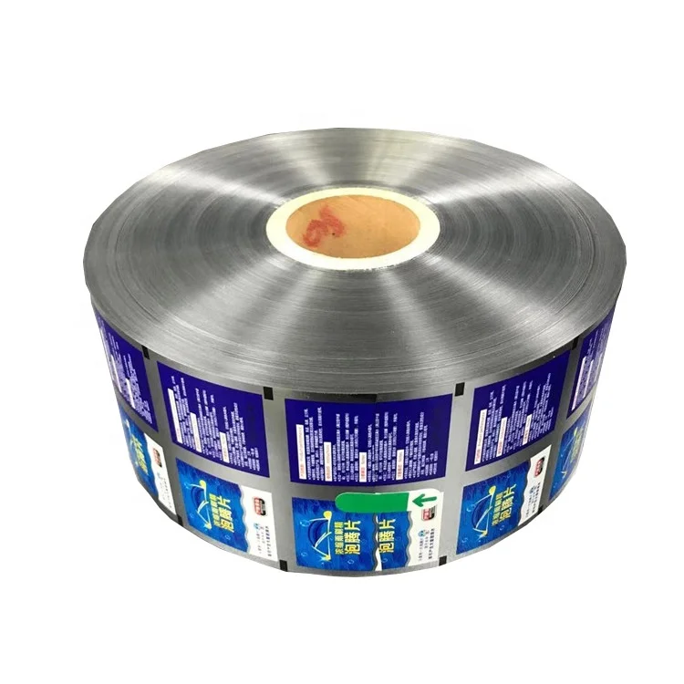 Food Grade Aluminum foil Packaging Roll Film For Liquid