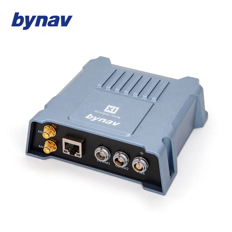 Bynav X1-5 125Hz dual antenna wheel speed input UART ETHERNET CAN port GNSS+INS for land vehicle