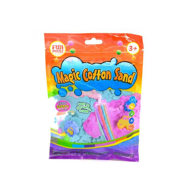 LDD46 Magic Stretchy Play Sand Cotton Sand Magic Educational Modeling Sand Toys