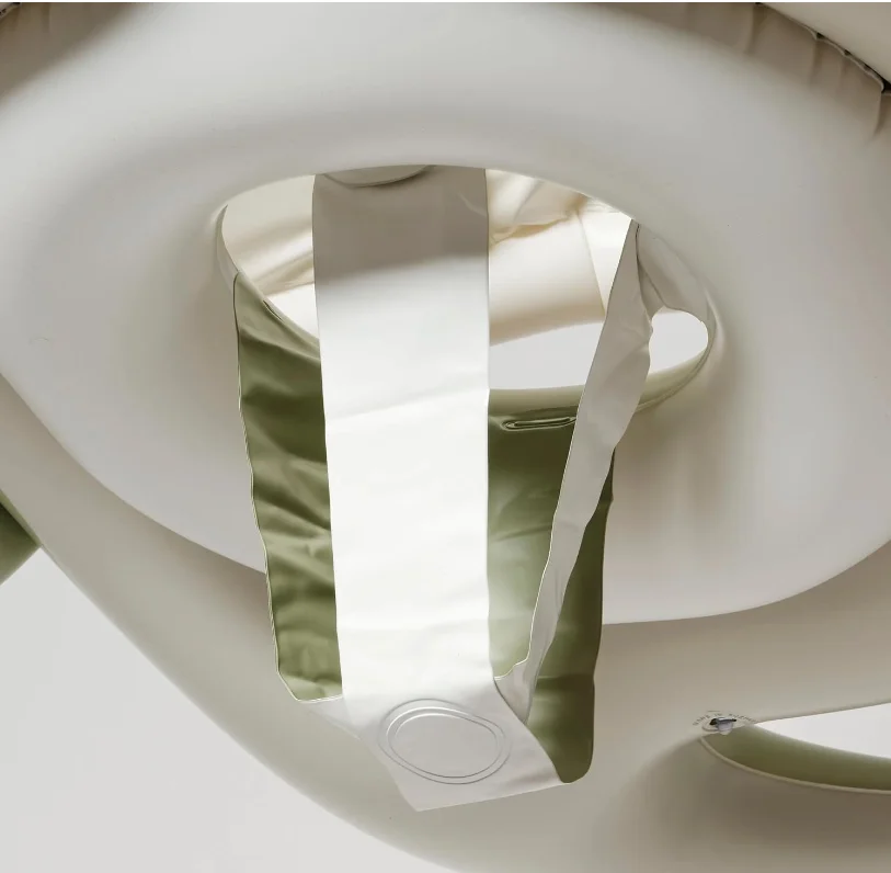 Green crocodile baby swimming trainer circle with sunshade, cute swimming circle for babies in summer party