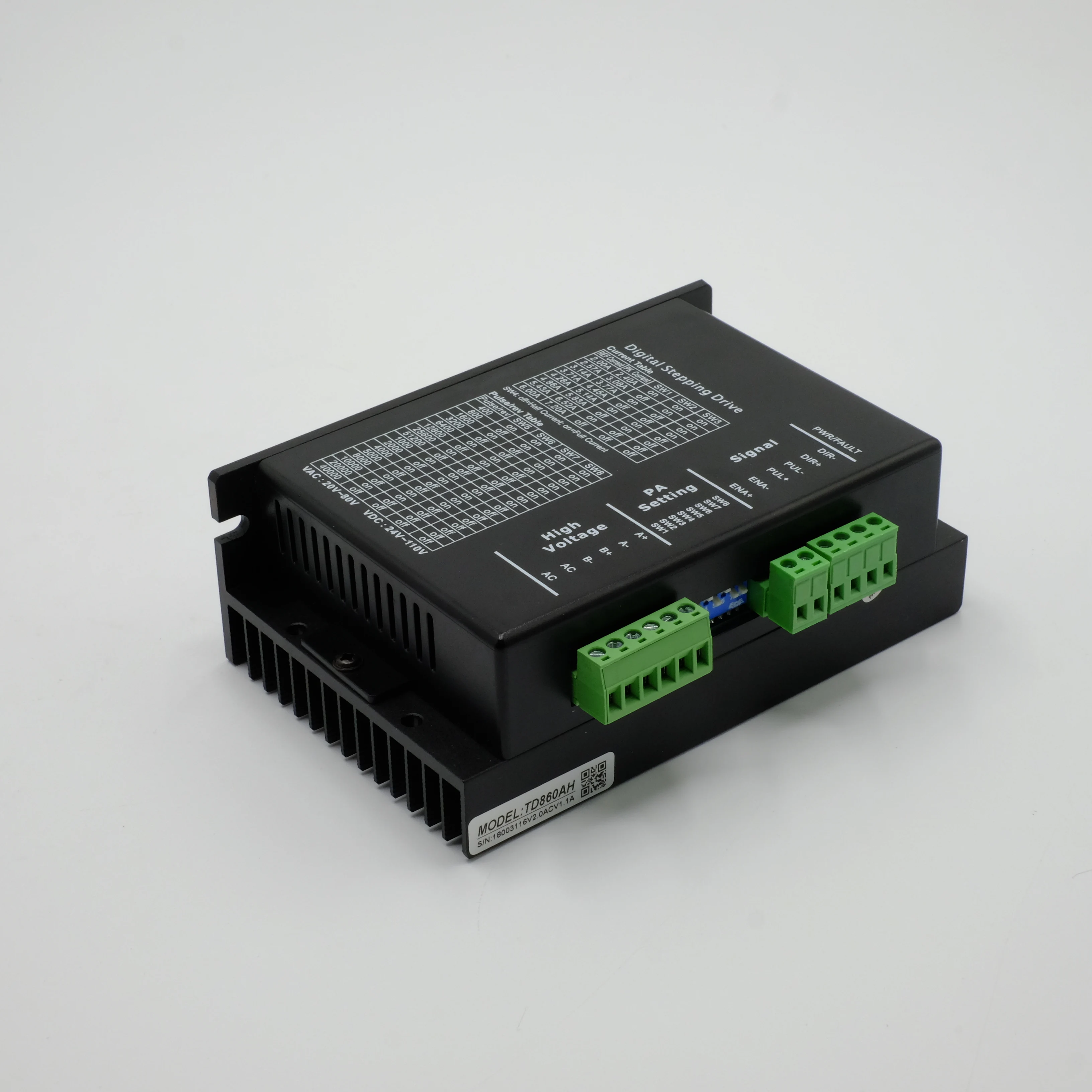 Цифровой шаговый привод TD860AH 2-фазный шаговый мотор драйвер переменного тока/DC мотор привода