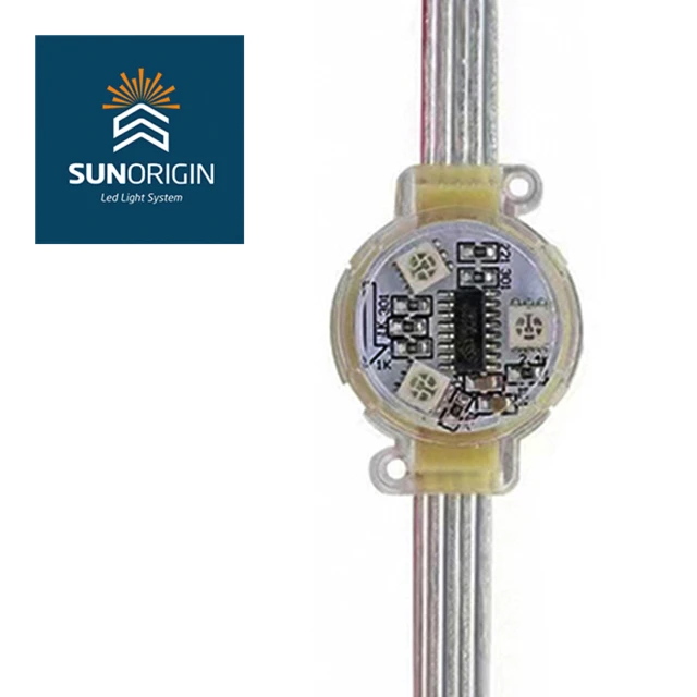 Вырез 30 мм DC12V DMX512 светодиодные пиксельные точечные лампы