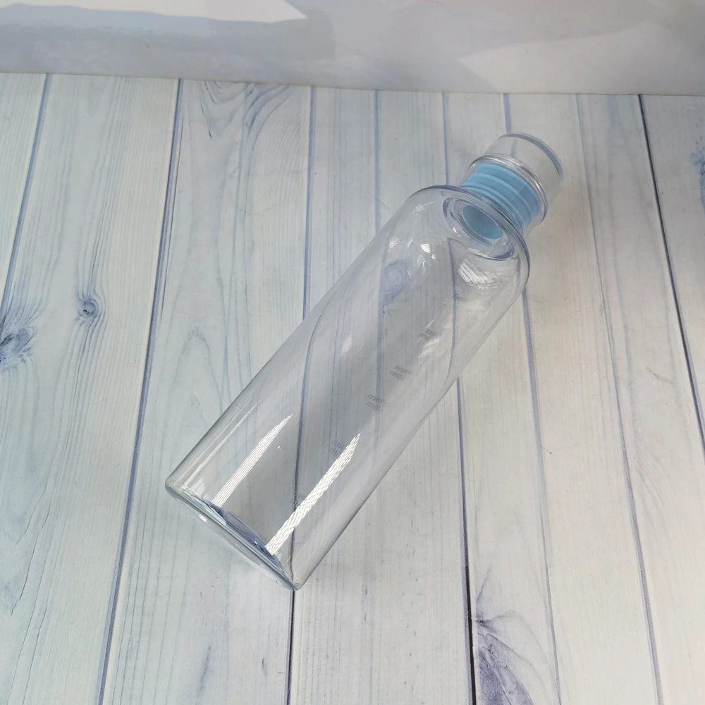Лидер продаж прозрачная пластиковая бутылка для воды Спортивная без BPA герметичная с молоком и фруктами