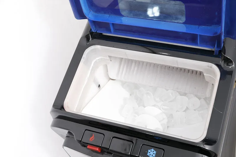 2024 New Design Compressor Cooling Popular Ice Cube Maker with 3 Taps