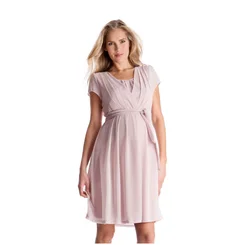 New Arrival Custom Pleated Nursing dress Breastfeeding Maternity dresses