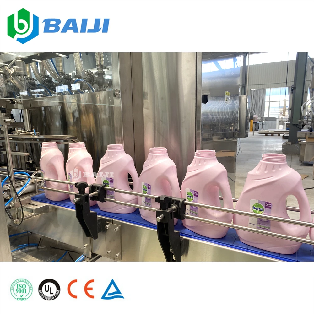 Automatic hand sanitizer soap liquid detergent filling machine production line