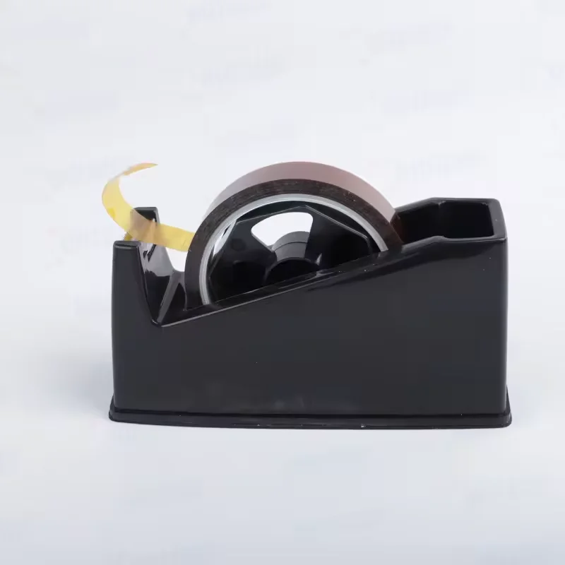 mini type plastic multicolor tape dispenser cutter holder machine desktop