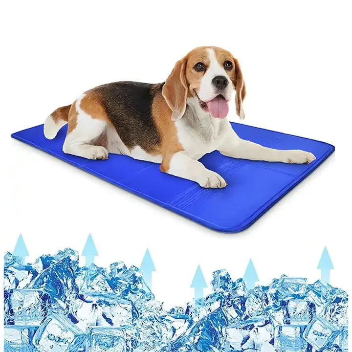Wholesale Summer Washable Waterproof Silicone Gel Ice Dog Cooling Mat Pet Dog Cool Mat Summer Cooling Pet Mat