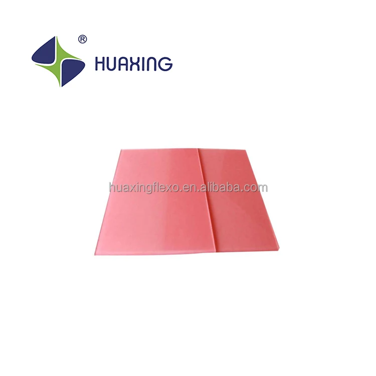 Photopolymer flexo resin flexographic  printing plate for hot stamping