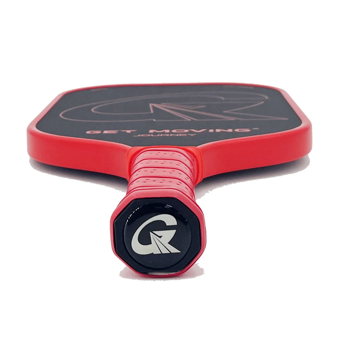 Lansda 16Mm T700 Carbon Fiber Pickleball Paddle Red Edge Guard Rough Surface and Paddles Cover Wholesale from China