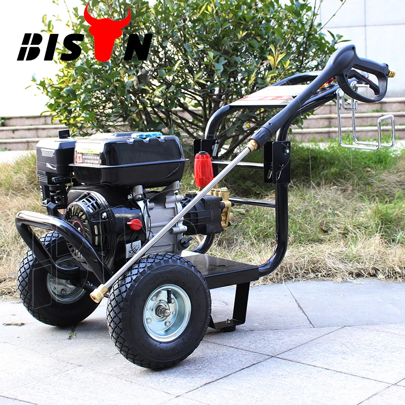 BISON(CHINA) 200Bar Water Blaster 2900Psi Car Wash Machine 13Hp Cleaning Equipment