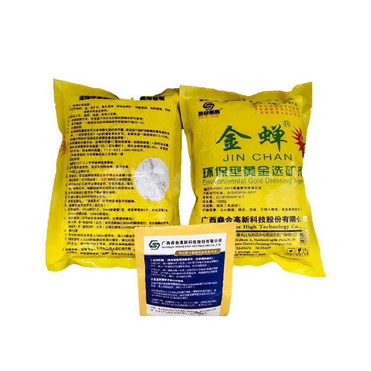 Eco friendly dressing gold leaching agent for gold extraction
