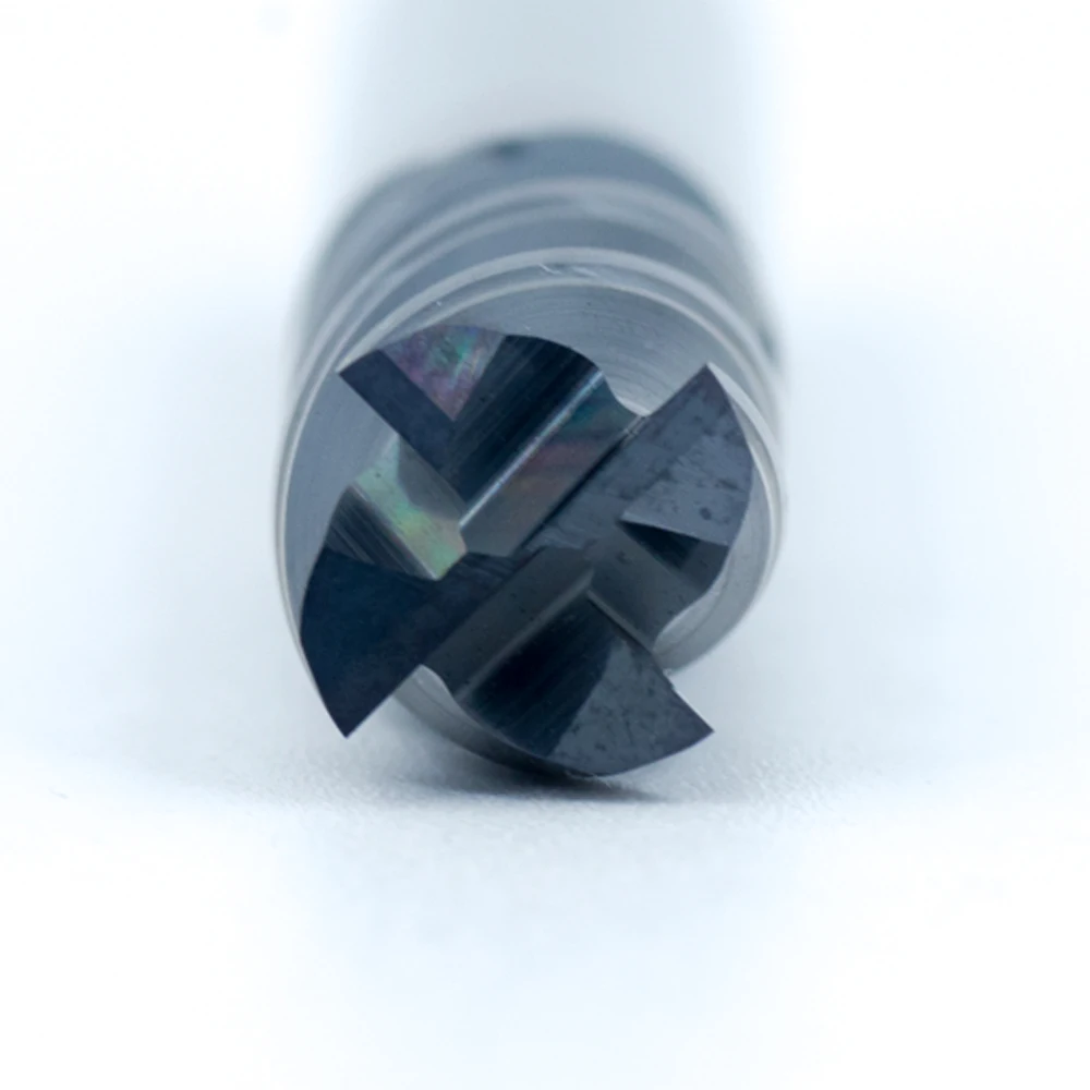 45HRC end milling cutter 4 flutes tungsten carbide end mill and drill grinder for hard material