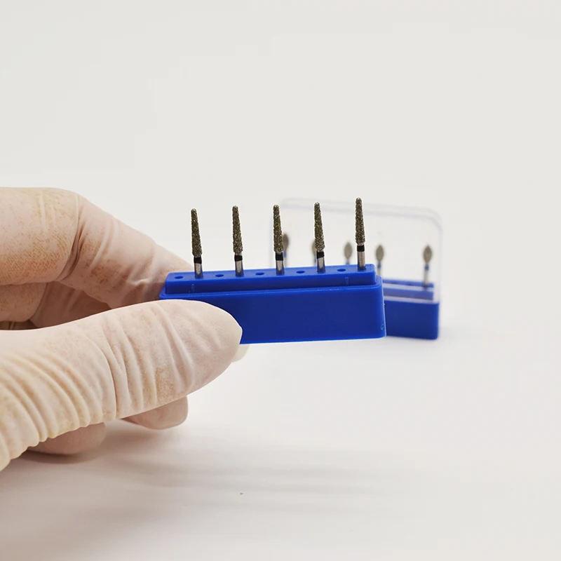 LK-P11 Round Dental Diamond FG High Speed Burs Used In Dentistry