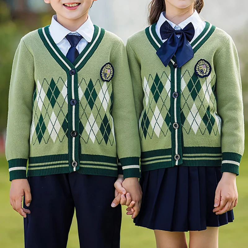 Vintage Plaid Knit Sweater Vests Stylish Autumn V-neck Panelled Sleeveless Jumpers Knitwear Warm Knitted Pullover