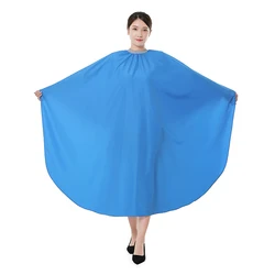 nylon logo beauty magnetic client cape pour salon de coiffure chemical bleach proof salon capes