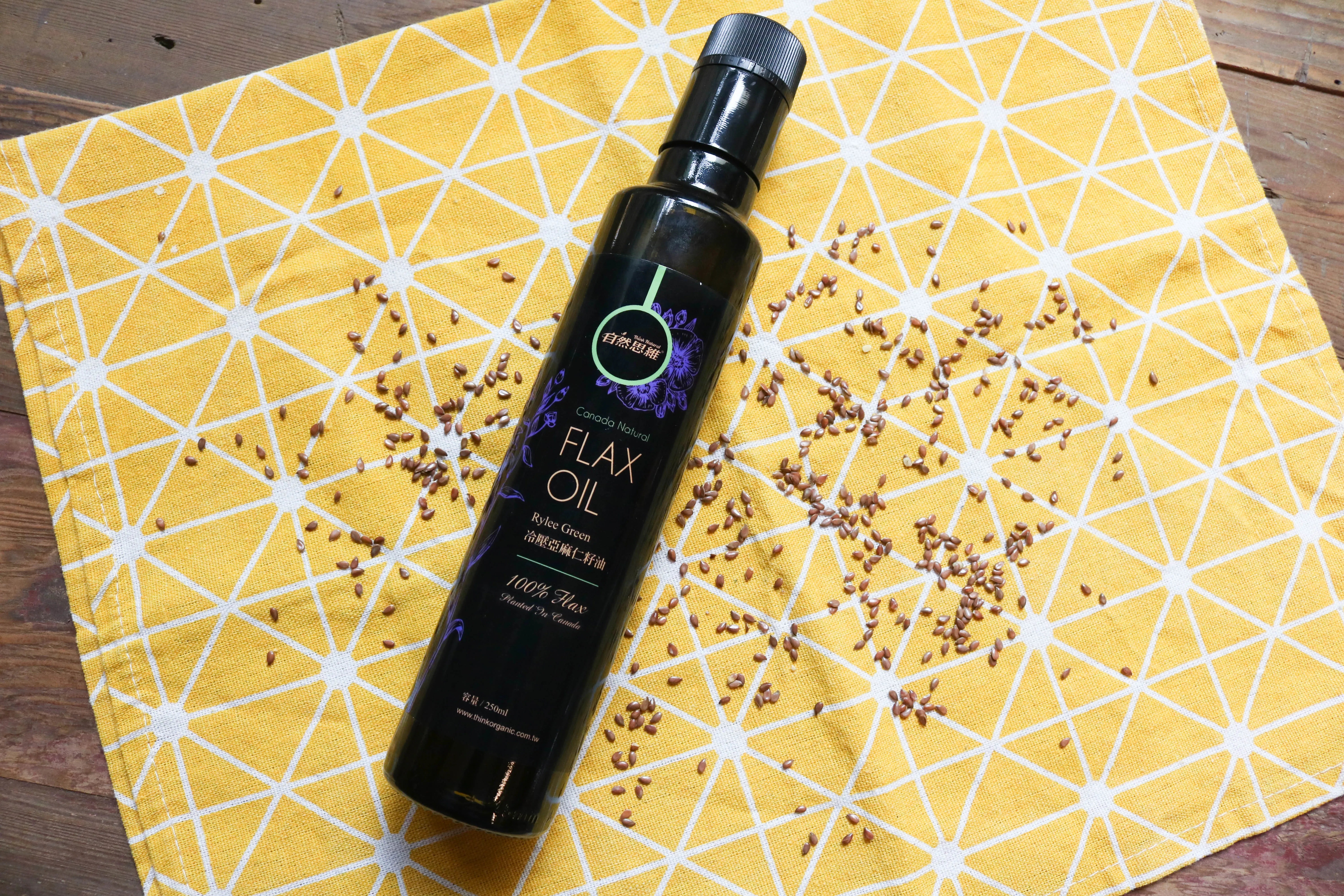 
100% Pure Natural Food Grade Cold Pressed Linseed Oil Flax Seed Oil 