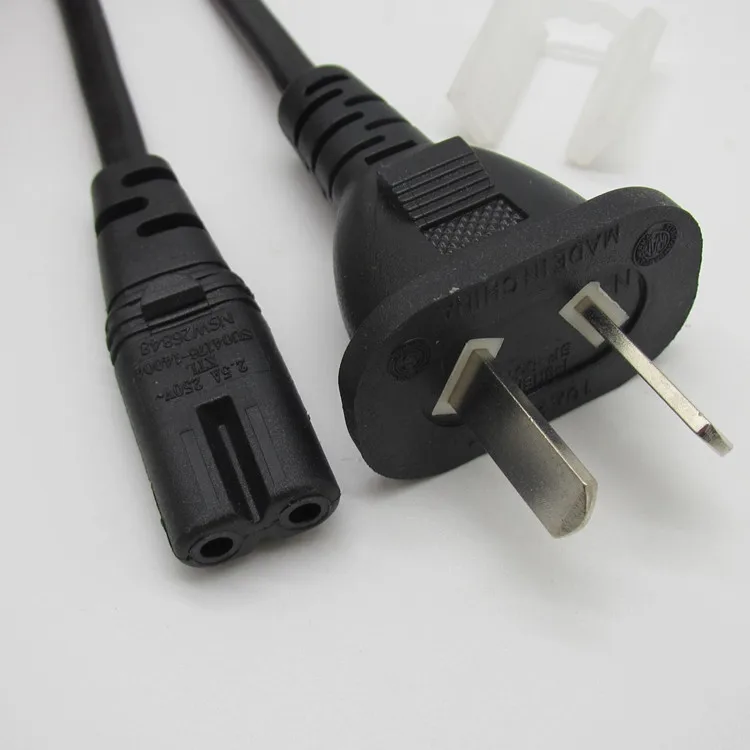 C7 рис. 8 2 pin шнур питания ЕС Европейский CEE 7/7 европейская вилка к IEC 60320 1