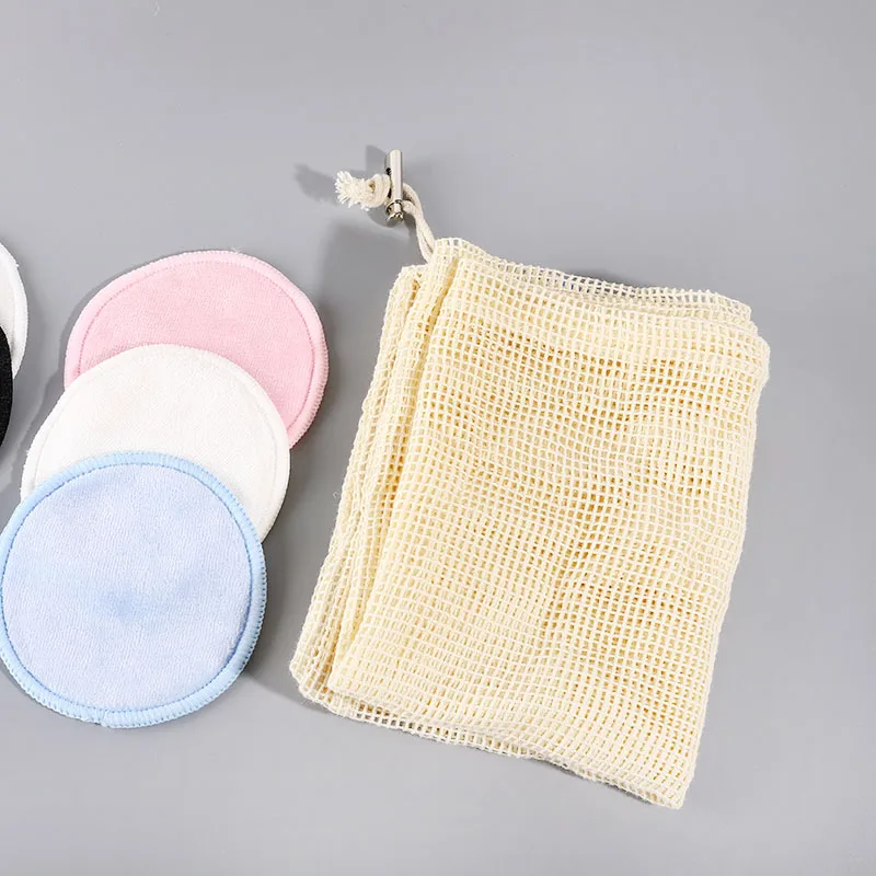 8cm Cotton Cosmetic Make-up Remover Reusable Face Clean Pads For Girls