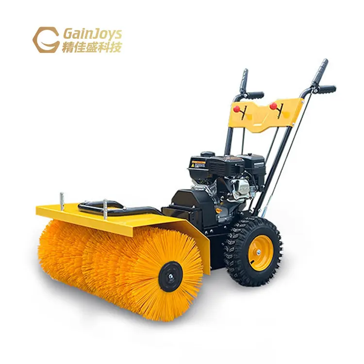 Gainjoys low price snow blower garden snow sweeper snowplough comb grass lawn carding machine price