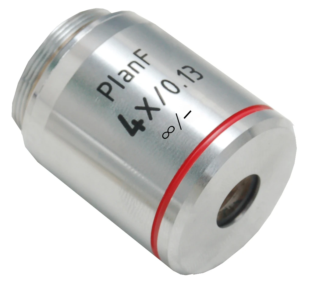 BestScope 10X Ахроматический флуоресцентный объектив с бесконечным планом для вертикального микроскопа Olympus