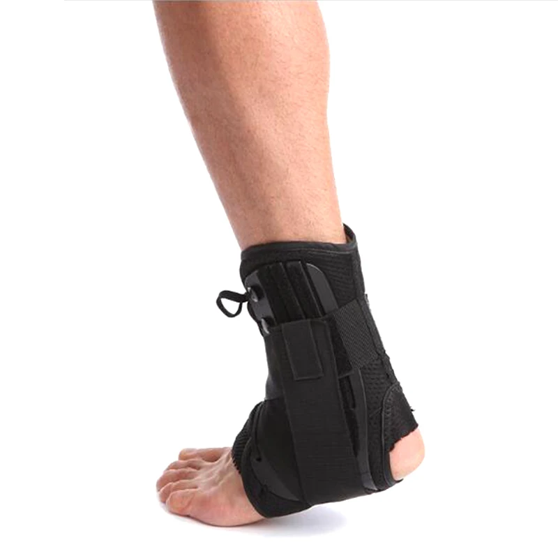 Custom Logo Sports Ankle Brace Support Weave Adjustable Elastic Bandage Foot Protective Strap Gym Fitness Sock