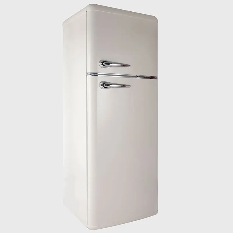 7.5Cu.Ft Retro Refrigerators Large Capacity Double door Top-freezer refrigerators refrigerator for Home