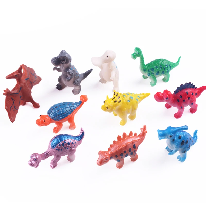Plastic Small Dinosaur Model Surprise Egg Dinosaur Matching Game Mini Dinosaur Toys For Kids