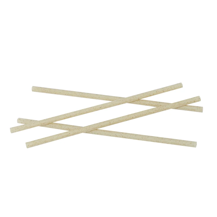 6mm 8mm 12mm Sugarcane Straws Disposable Sugarcane Bagasse Straws Compostable