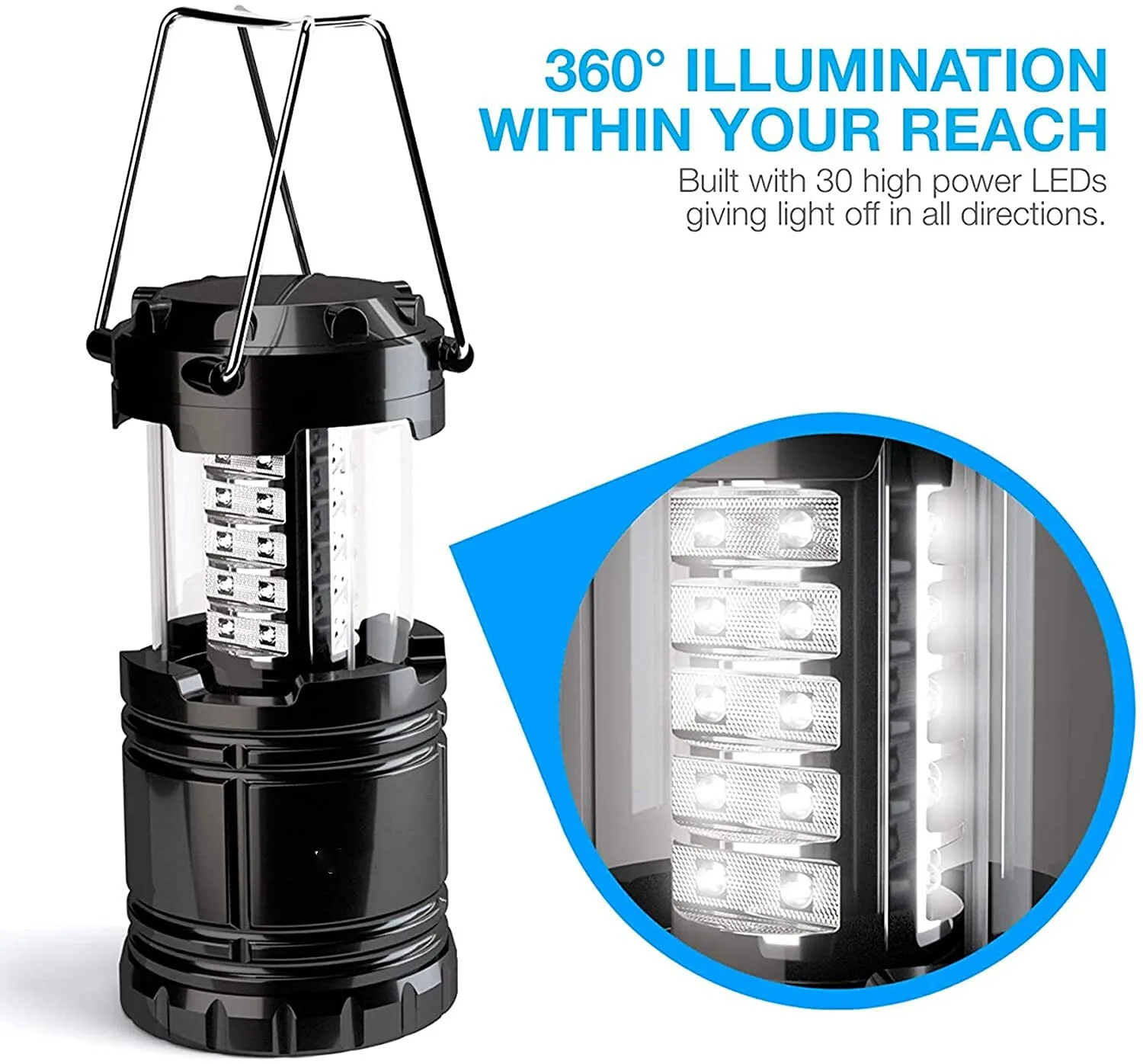 Camping Lantern Battery Powered LED for Power Outages, Emergency Light Operated Lamp,Camping Gear Accessories Essentials