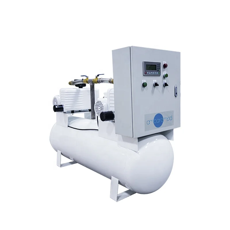 Medical Central Vacuum System Hospital Oil -Free Rotary Vane Vacuum pump