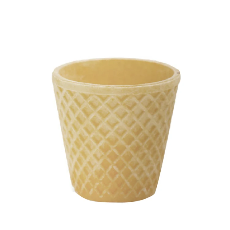 
Factory Wholesale Custom Ice Cream Coffee Wafer Cup 