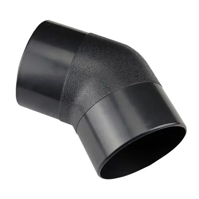 hdpe  butt elbow 45 degree tube Pipe connection fitting for Water pipe fast  pipe Fitting elbow