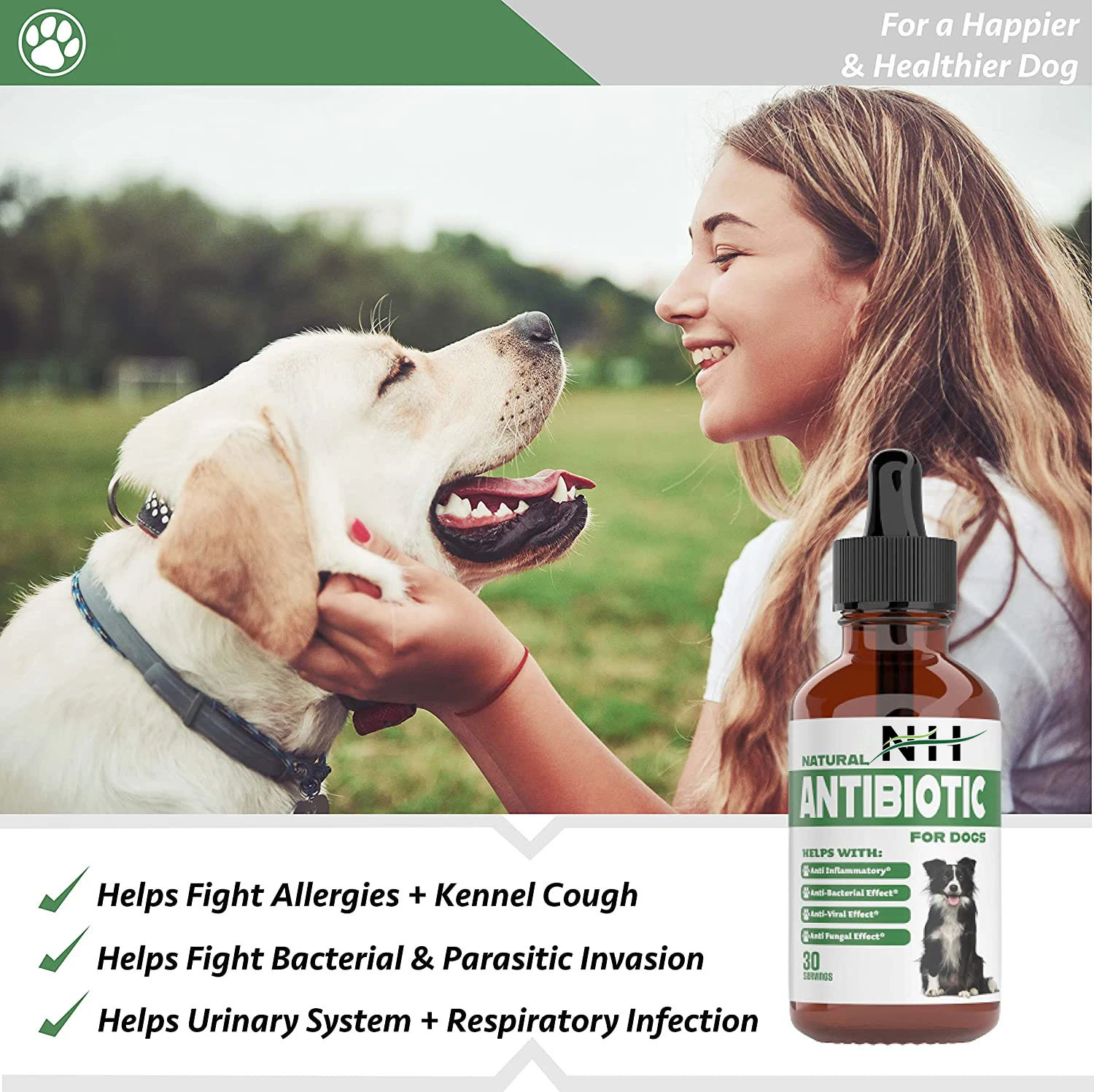 High End Pet Supplements Natural Antibiotics for Dogs Pet Health Care & Supplements Drops