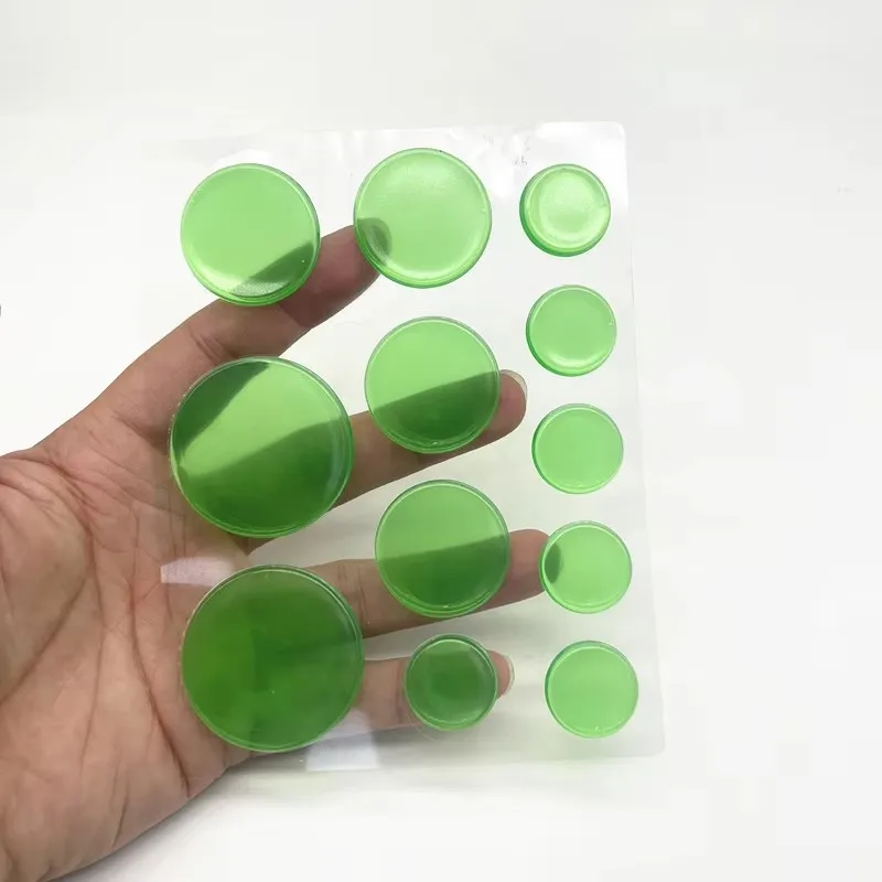 Drum Dampeners Gel Pads Drum Damper Pad Soft Drum Head Dampening Gel Pads Non-toxic Accessories for Percussion Instruments