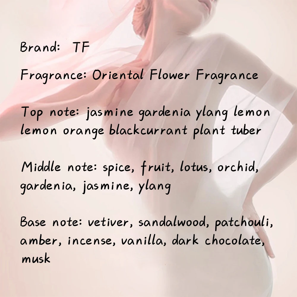 Customize Warm Spicy Dirty Wood Sweet Perfume Original Fragrance Brand Long Lasting Private Label Black Orchid Parfum For Women