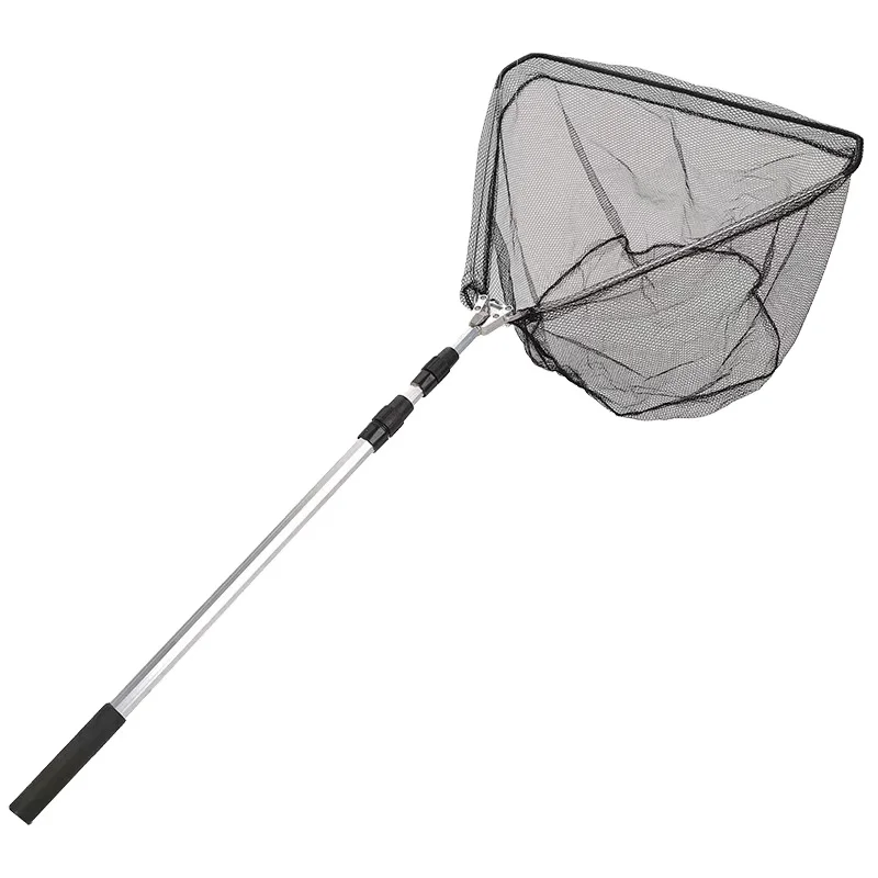 Byloo  telescopic fishing landing net carbon telescopic 1.5m 1.7m 1.9m  can customize