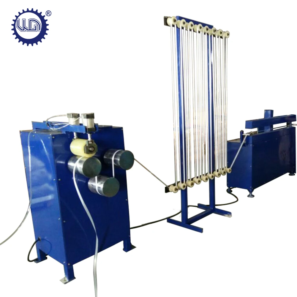 Automatic Bonded Hot Melt Production Line Composite Cord Strap Making Machine For Packaging